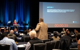 Registrants Pass Two AGM Motions to Support BCSEG